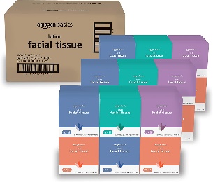 Several boxes of facial tissueDescription automatically generated with low confidence